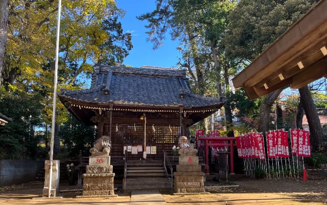 田園調布八幡神社境内