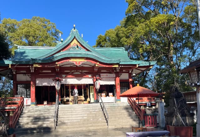 多摩川浅間神社参拝