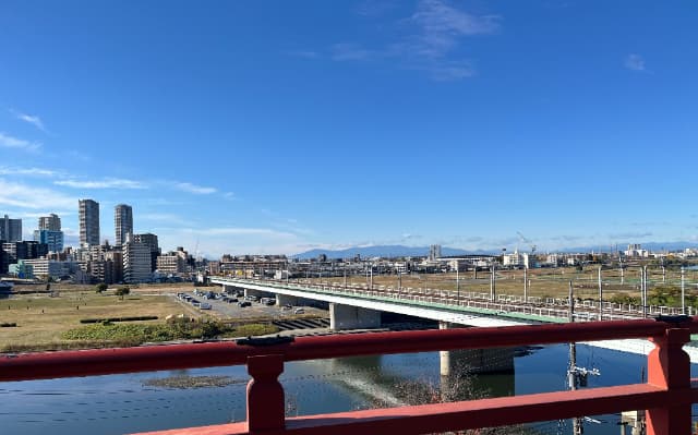 多摩川浅間神社展望