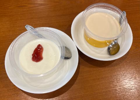 マンゴープリン杏仁豆腐