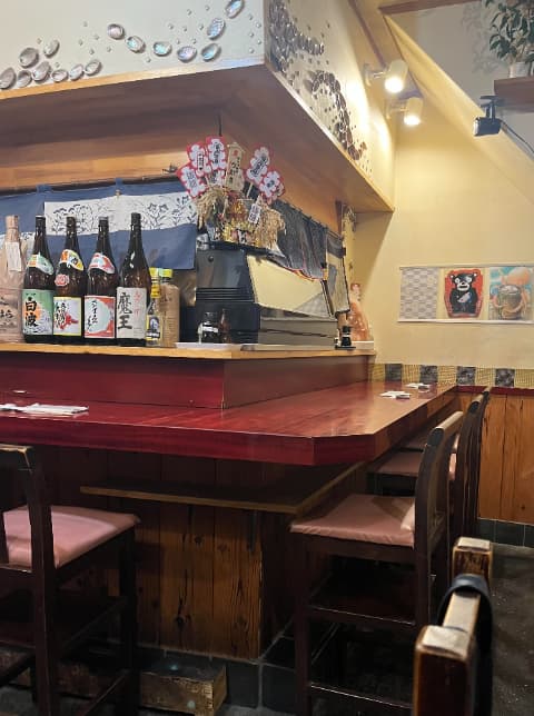 つかさ店内カウンター