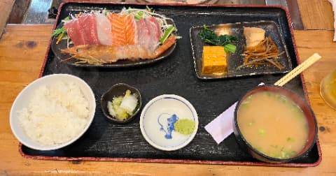 おまかせ刺身定食