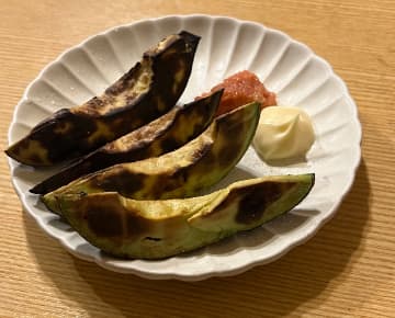 焼きアボカド