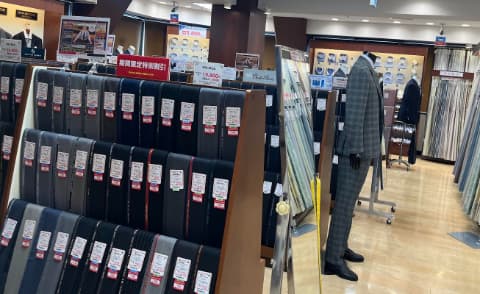 紳士服イージーオーダー売り場