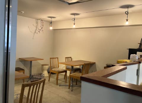 ヒフカフェ店内