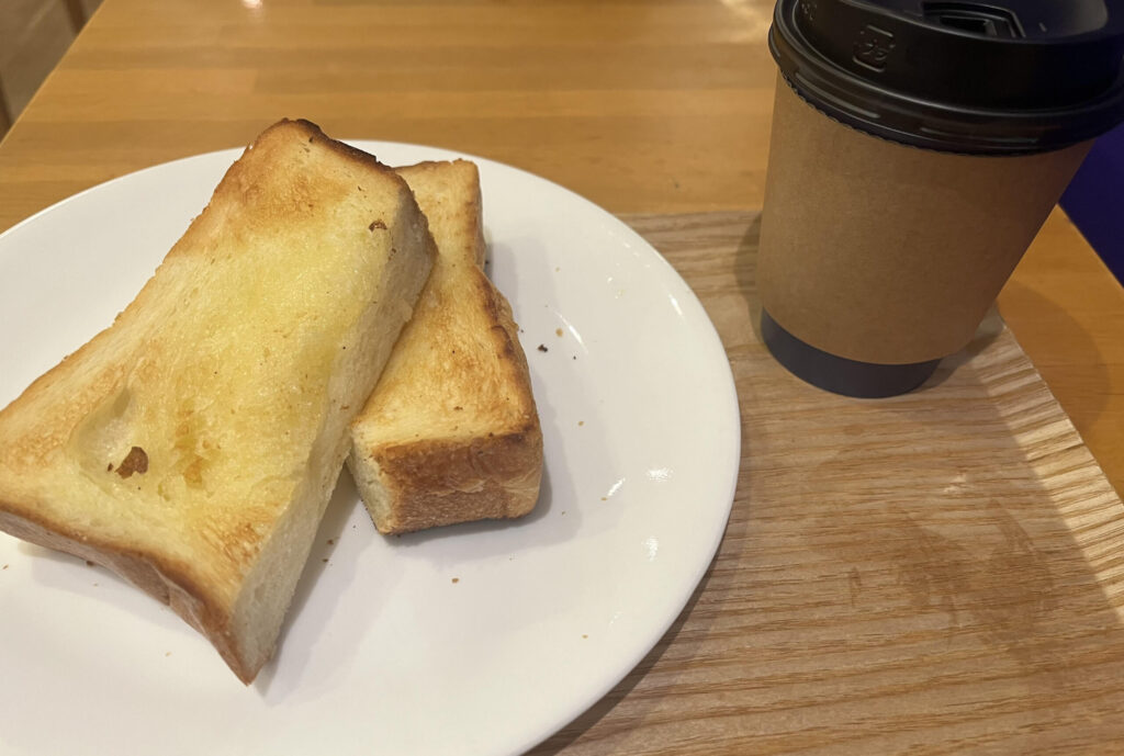 バタートーストセット