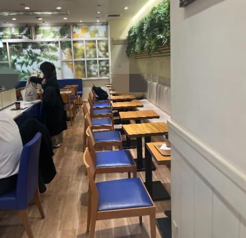 フラマンドール田園調布店店内