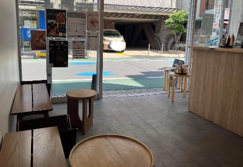 喫茶白夜店内